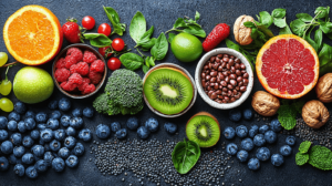 Viele Lebensmittel die Antioxidantien beinhalten